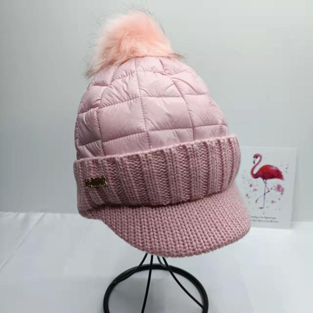 Hats | Gala Women’s Quilted Down Pom Pom Hat Accessories Hats