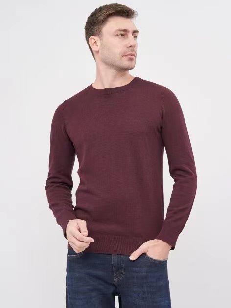 Hoodies & Tops | Joe Men’s Knit Sweater With Back Logo Detail Clothing Hoodies & Tops