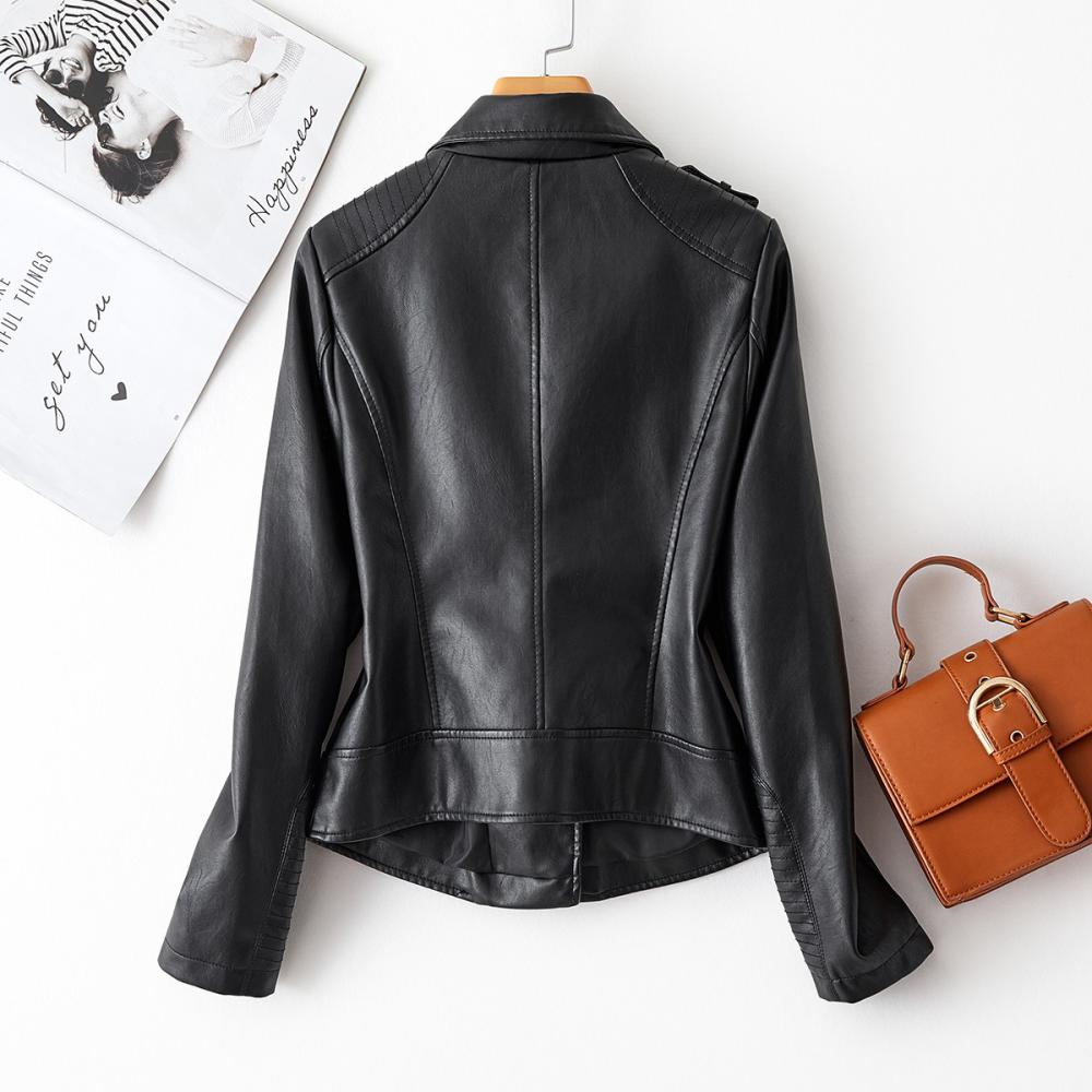 Leather Jackets | Gabrielle Women’s Leather Peplum Jacket Coats & Jackets Leather Jackets