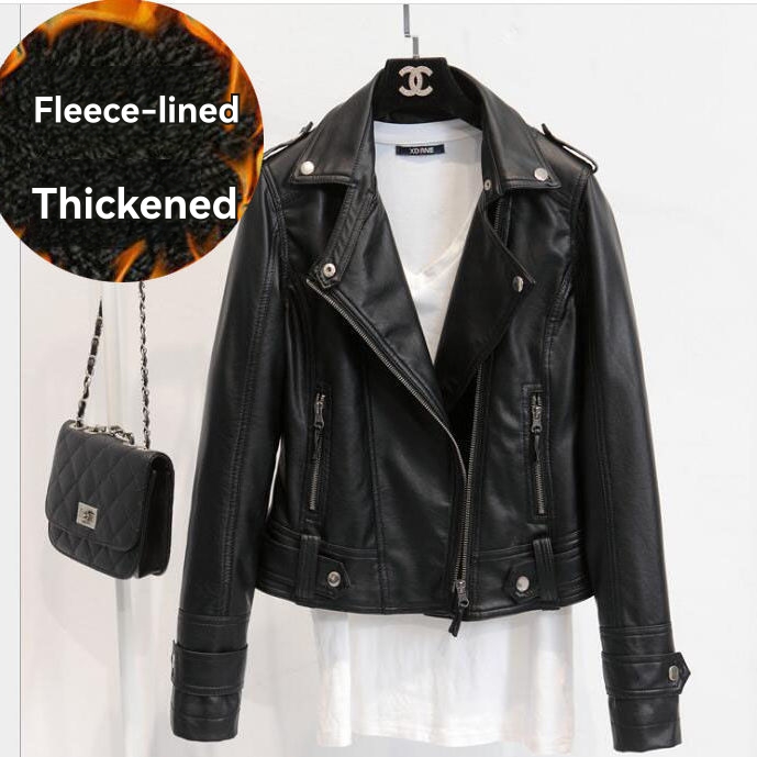 Leather Jackets | Mergo Women’s Leather Moto Jacket Coats & Jackets Leather Jackets