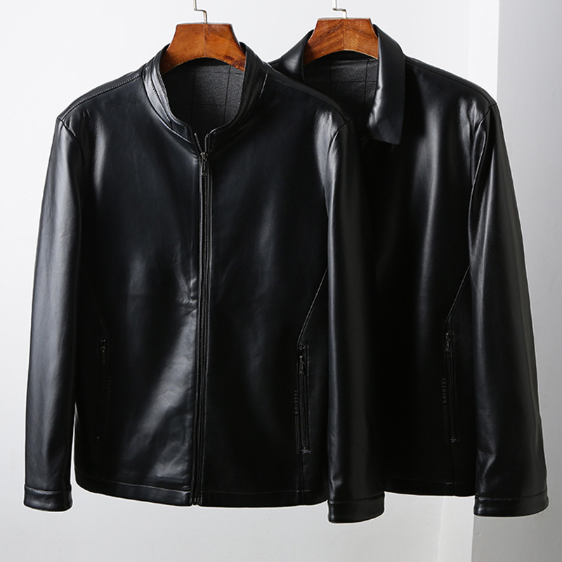 Leather Moto & Biker Jackets | Steven Men’s Leather Moto Jacket Coats & Jackets Leather Moto & Biker Jackets