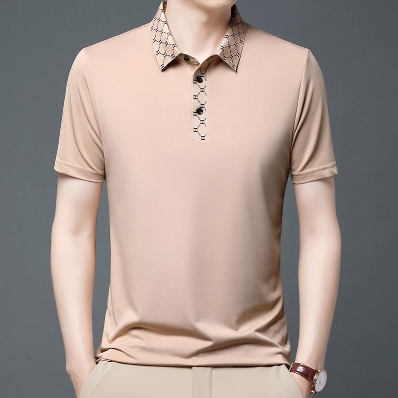 Polo Shirts | Myles Men’s Polo With Monogram Collar Clothing Mens