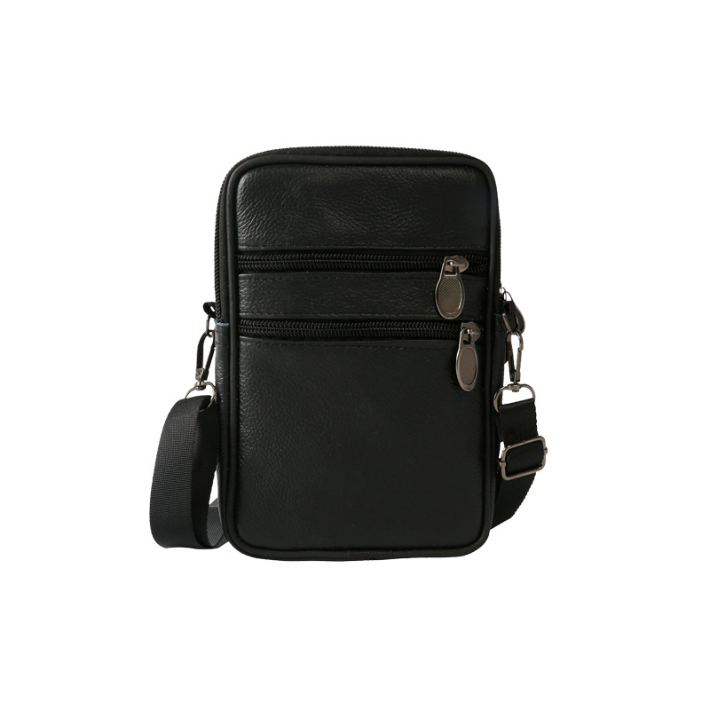 Shoulder & Crossbody Bags | Norman L Unisex Leather Crossbody Bag Handbags Shoulder & Crossbody Bags